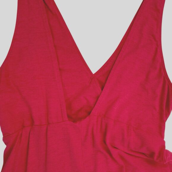 Kyodan Freedom Trail Pink Empire Waist Athleisure Sun Dress Size PS Petite Small - Picture 5 of 11